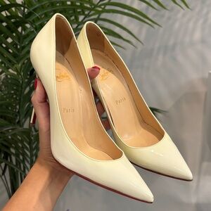 Christian Louboutin Cream Heels